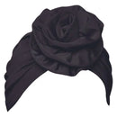 TURBANTE DE NUDO SUPERIOR (NEGRO) - HSFP11