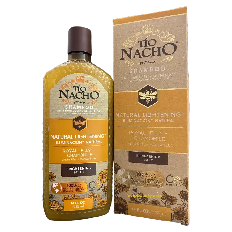 Tio Nacho Anti-Hair Loss Natural Lightening Shampoo 14 oz - Illuminate Your Hair