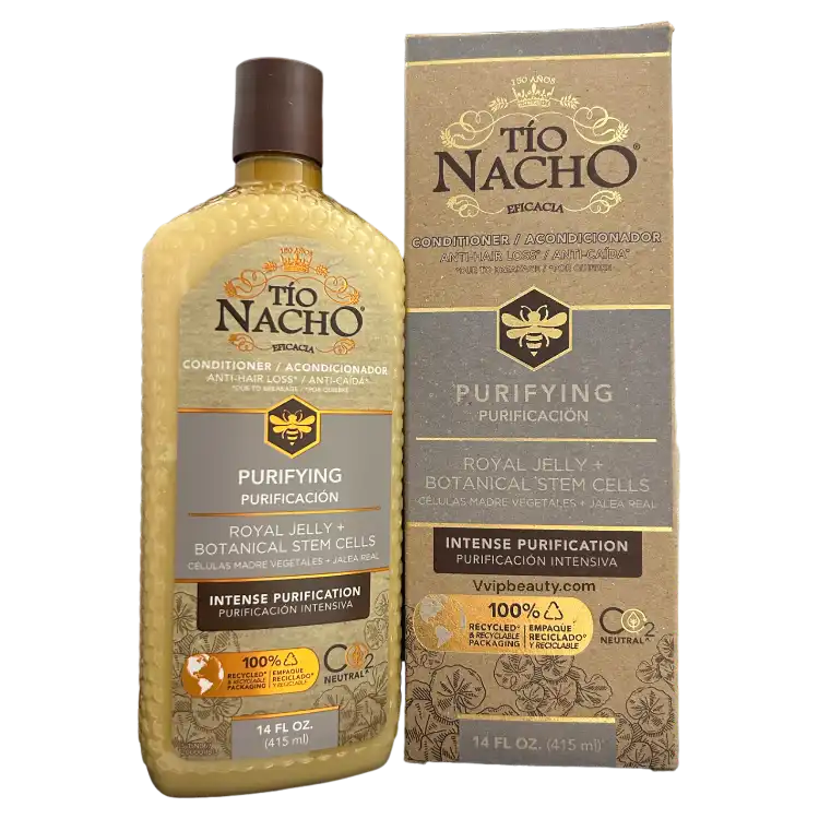 Tio Nacho Royal Jelly + Botanical Stem Cells Anti-Hair Loss Conditioner 14 oz - Revitalize Your Hair