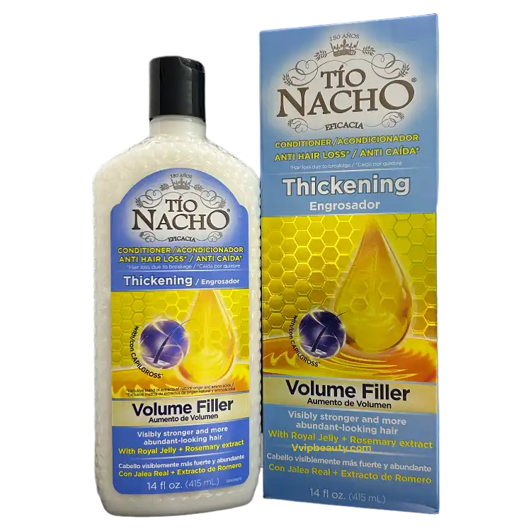 Tio Nacho Anti Hair Loss Thickening Volume Filler Conditioner with Royal Jelly 14 oz - For Fuller, Stronger Hair