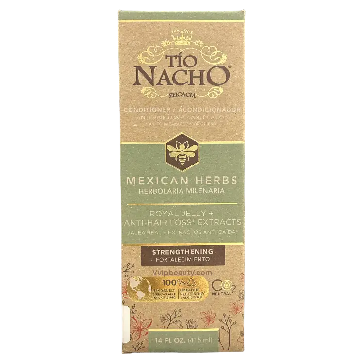 Tio Nacho Mexican Herb  Anti -Hair Loss Conditioner Royal Jelly 14 oz