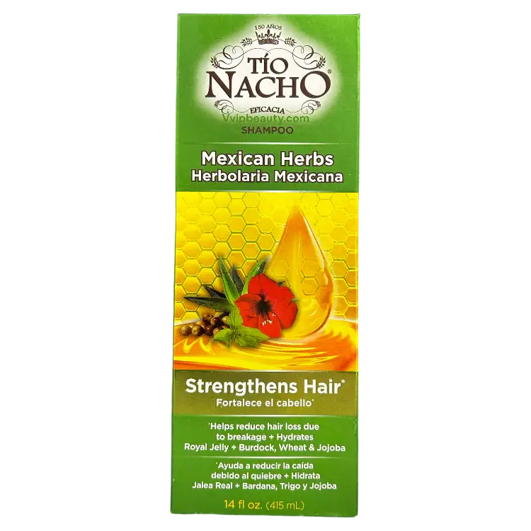 Tio Nacho Mexican Herbs Strengthening Shampoo - 14 oz - Enhance Hair Beauty &amp; Strength