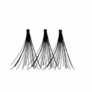 PESTAÑAS INDIVIDUALES ULTRA NEGRAS SIN NUDOS, PAQUETE MÚLTIPLE (280 UNIDADES)-KPEM05UB (M10)