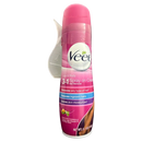 VEET Piernas y Cuerpo 3 en 1 Crema Depilatoria en Spray, Fórmula Sensible 145 ml