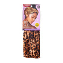 Turbante ancho de secado rápido (leopardo) - HB02