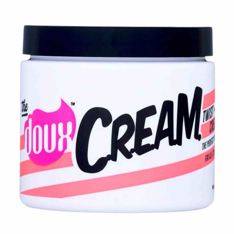 The Doux C.R.E.A.M.™ Twist & Curl Cream – 16 oz Anti-Shrinkage • Moisture-Rich • Curl & Twist Definition