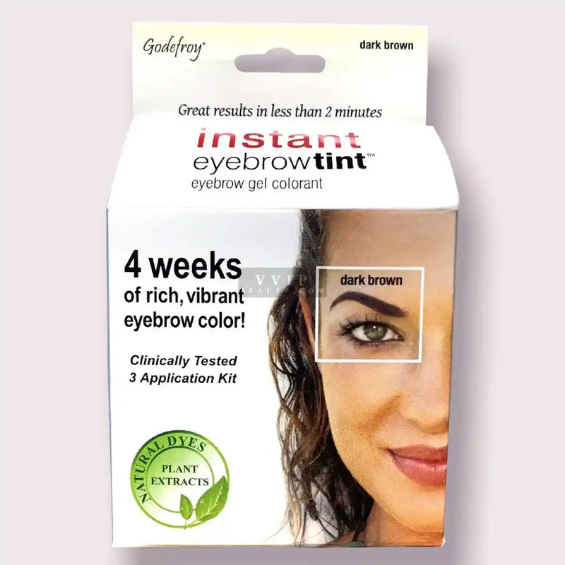 Godefroy Instant Dark Brown Eyebrow Tint (M21)