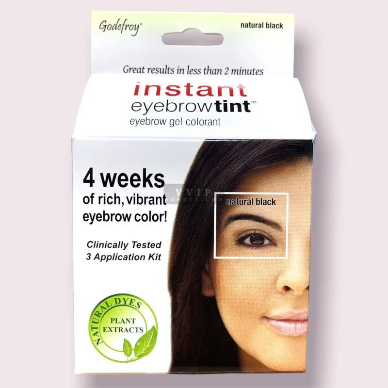 Godefroy Instant Natural Black  Eyebrow Tint (M21)