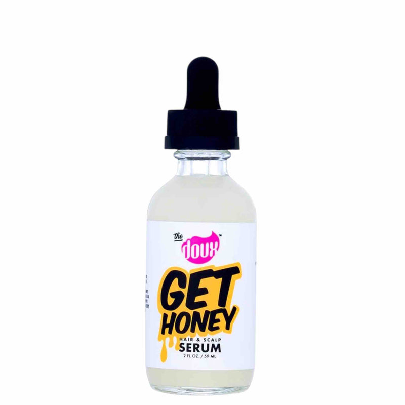 The Doux GET HONEY HONEY™ Hair &amp; Scalp Serum – 2 oz.   Scalp Treatment • Growth Support • Shine &amp; Breakage Repair