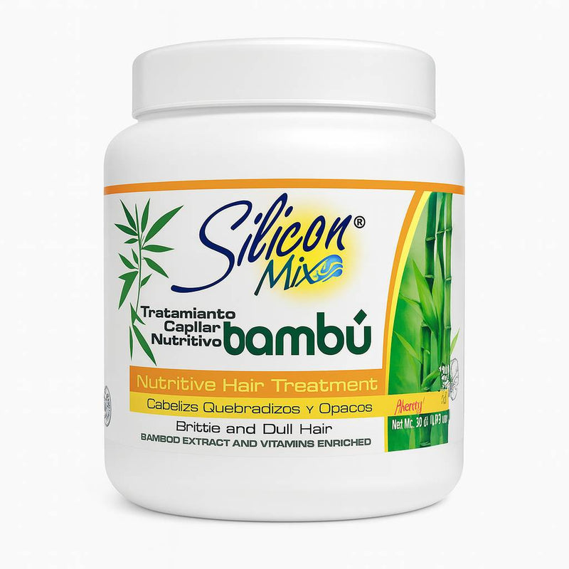 Silicon Mix Bambu Nutritive Hair Treatment 36 oz – strengthening and hydrating deep treatment for weak, dry, and damaged hair | VVIPBEAUTY