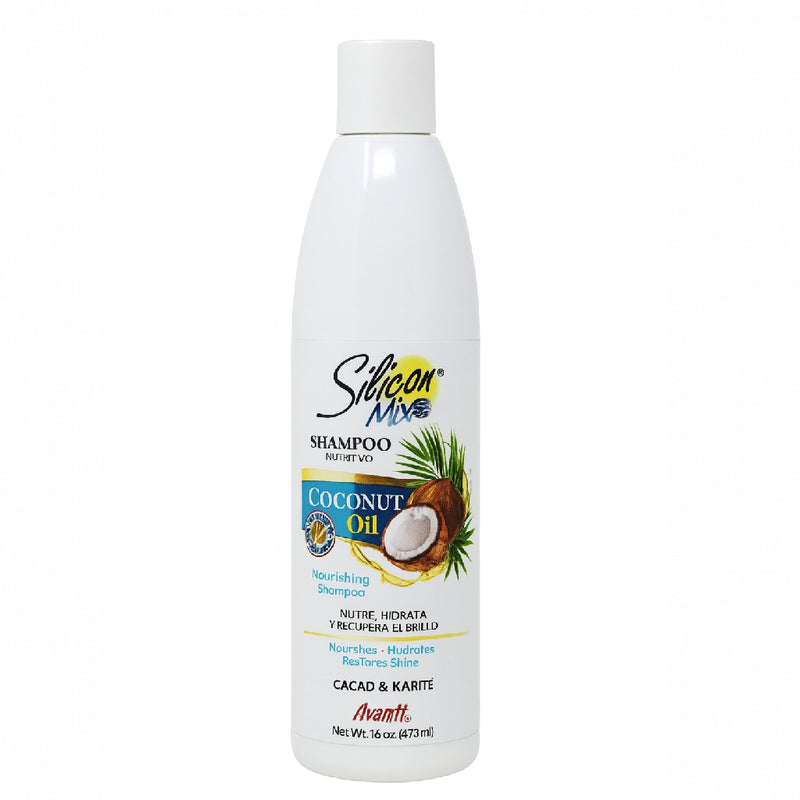 Silicon Mix Coconut Oil Shampoo 16 oz – hydrating and repairing shampoo for dry, damaged, and frizzy hair with coconut oil | VVIPBEAUTY