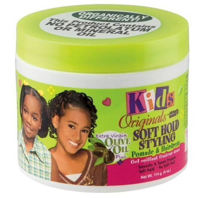 Africa's Best Kids Organics Soft Hold Styling Pomade & Hairdress 4 oz (00092)