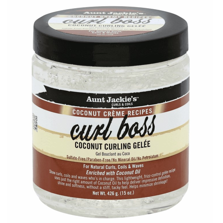 Aunt Jackie's Curl Boss Coconut Curling Gelee 15oz