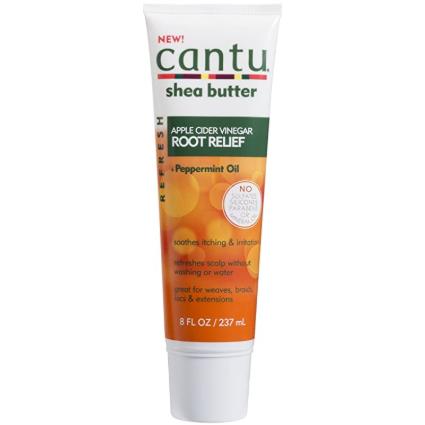 Cantu Refresh Root Relief with Apple Cider Vinegar and Peppermint Oil, 8oz