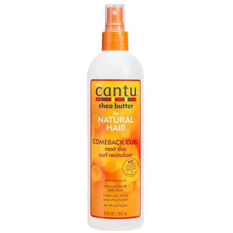 Cantu Shea Butter For Natural Hair Comeback Curl Next Day Curl Revitalizer 12oz ^