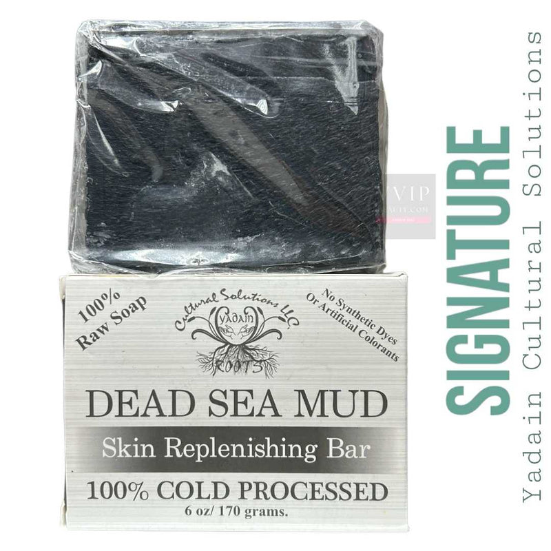 100% Cold Processed, Raw Bar Soap: DEAD SEA SALT & EUCALPTUS