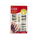 Kit de uñas de cobertura total KISS 100 Curve Overlap 100PS08 (M4)