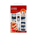 Kit de uñas de cobertura completa KISS 100, forma cuadrada corta 100PS14 (S20.M4)
