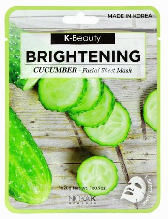 NICKA K Facial Sheet Mask CUCUMBER (13)