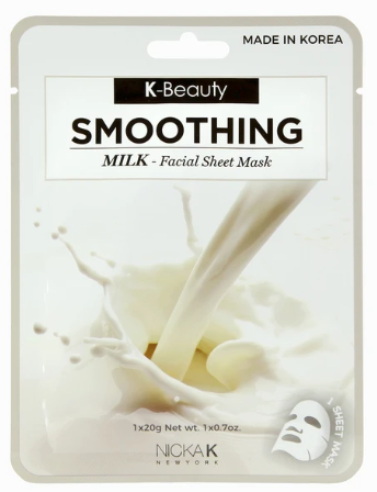 NICKA K Facial Sheet Mask MILK