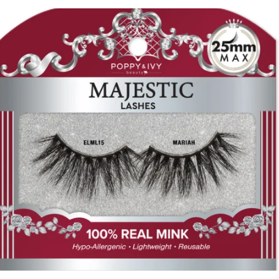 POPPY & IVY - 25 MM MAX MAJESTIC MINK LASHES-15 Mariah (M10)