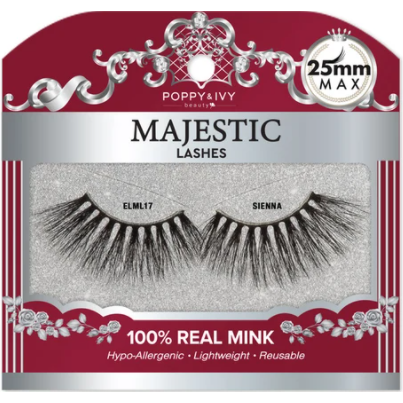 POPPY & IVY - 25 MM MAX MAJESTIC MINK LASHES-17 Sienna  (M10)