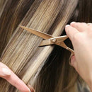 Tijeras Fromm Defy de una pieza, doradas, 5,75 pulgadas, F1024 (M2)