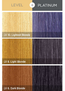 KISS COLORS Tintation Semi-Permanent Hair Color-T003 - Platinum 5oz (S6)