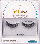 Vestido de baile de gasa de seda V-LUXE (B00145)