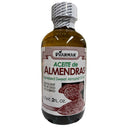 Aceite de almendras dulces prensado en frío 2 oz