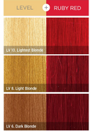 Tinte semipermanente para el cabello KISS COLORS Tintation - T560 - Rojo rubí 5 oz (S5)