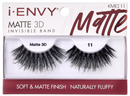 Pestañas postizas Kiss Envy Matte 3D Invisible Band- KMEI11