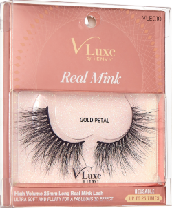 V-Luxe Real Mink – Gold Petal (B00145)