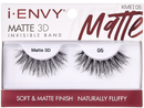 Pestañas postizas Kiss Envy Matte 3D Invisible Band- KMEI05