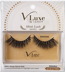 Pestañas V-Luxe Mink inspiradas en diamantes (B00145)
