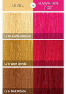 KISS COLORS Tintation Semi-Permanent Hair Color-T442 - Hawaiian Fire 5oz (S6)