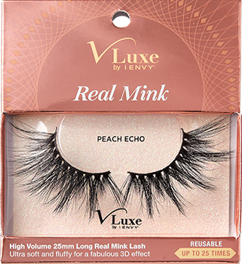 V-Luxe Real Mink – Peach Echo (B00145)