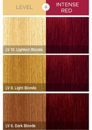 Tinte semipermanente para el cabello KISS COLORS Tintation-T550 - Rojo intenso 5oz (S6)