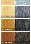 KISS COLORS Tintation Semi-Permanent Hair Color-T002 - Mystic Silver 5oz (S7)