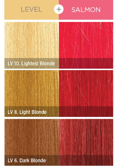 KISS COLORS Tintation Semi-Permanent Hair Color-T460 - Salmon 5oz (S6)