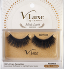 Pestañas V-LUXE de visón inspiradas en zafiro (B00145)