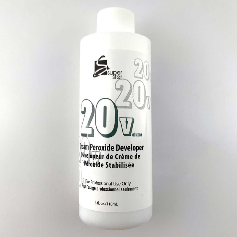 Super Star 20 Volumes Hair Cream Peroxide Developer-4oz