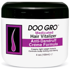 Doo Gro Hair Vitalizer Anti-Dandruff Creme Formula 4 oz -