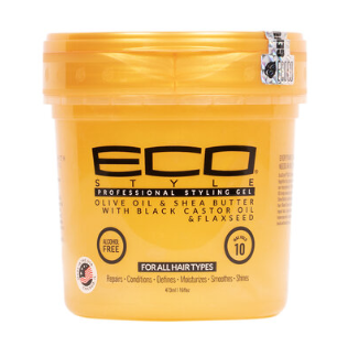 Eco Style Gold Olive Oil & Shea Butter Styling Gel 8oz/16oz/32oz/64oz (03191)