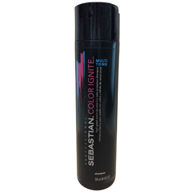 Sebastian Professional Color Ignite Protecting Multi Tone Shampoo Highlighted Hair 8.4oz