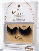Pestañas V-LUXE de visón inspiradas en zafiro (B00145)