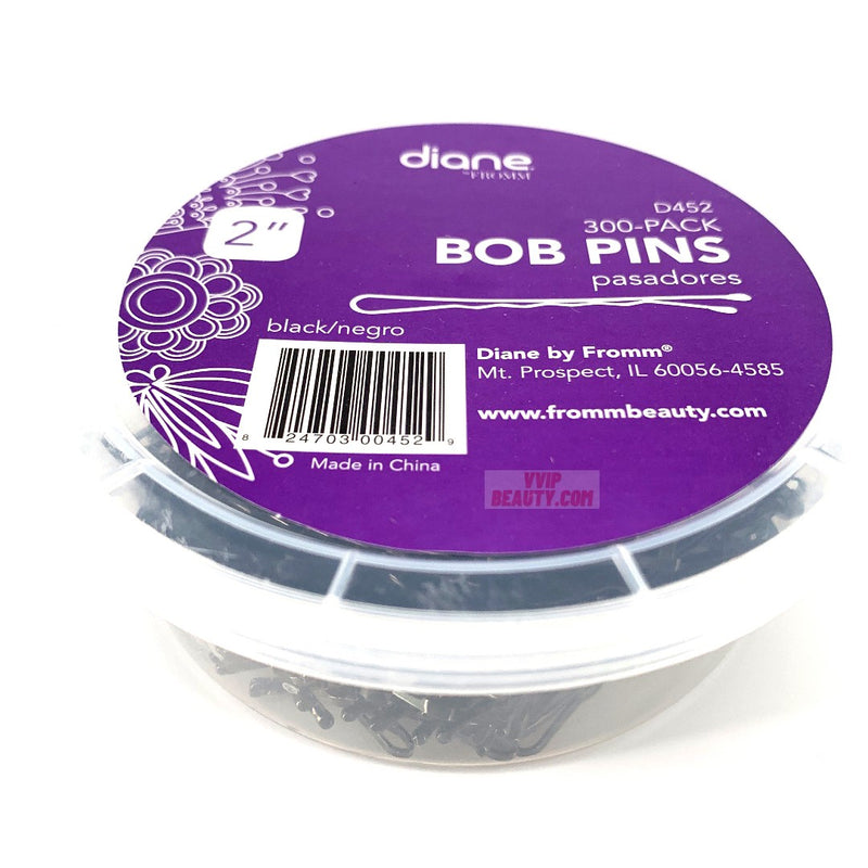 300 Pack 2" Bob Pins Black-Bronze (57)