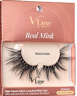 V-Luxe Real Mink – Peach Echo (B00145)