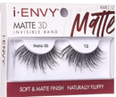Pestañas postizas Kiss Envy Matte 3D Invisible Band- KMEI12