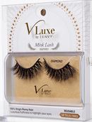 Pestañas V-Luxe Mink inspiradas en diamantes (B00145)